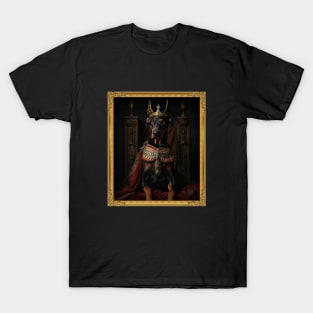 Majestic Dobermann - Medieval German King (Framed) T-Shirt